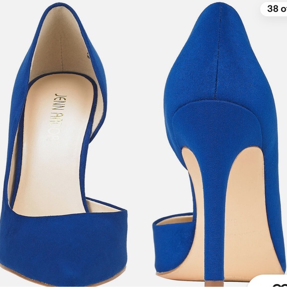 Jenn Ardor Cobalt Blue D’Orsay Shoes - Picture 5 of 15